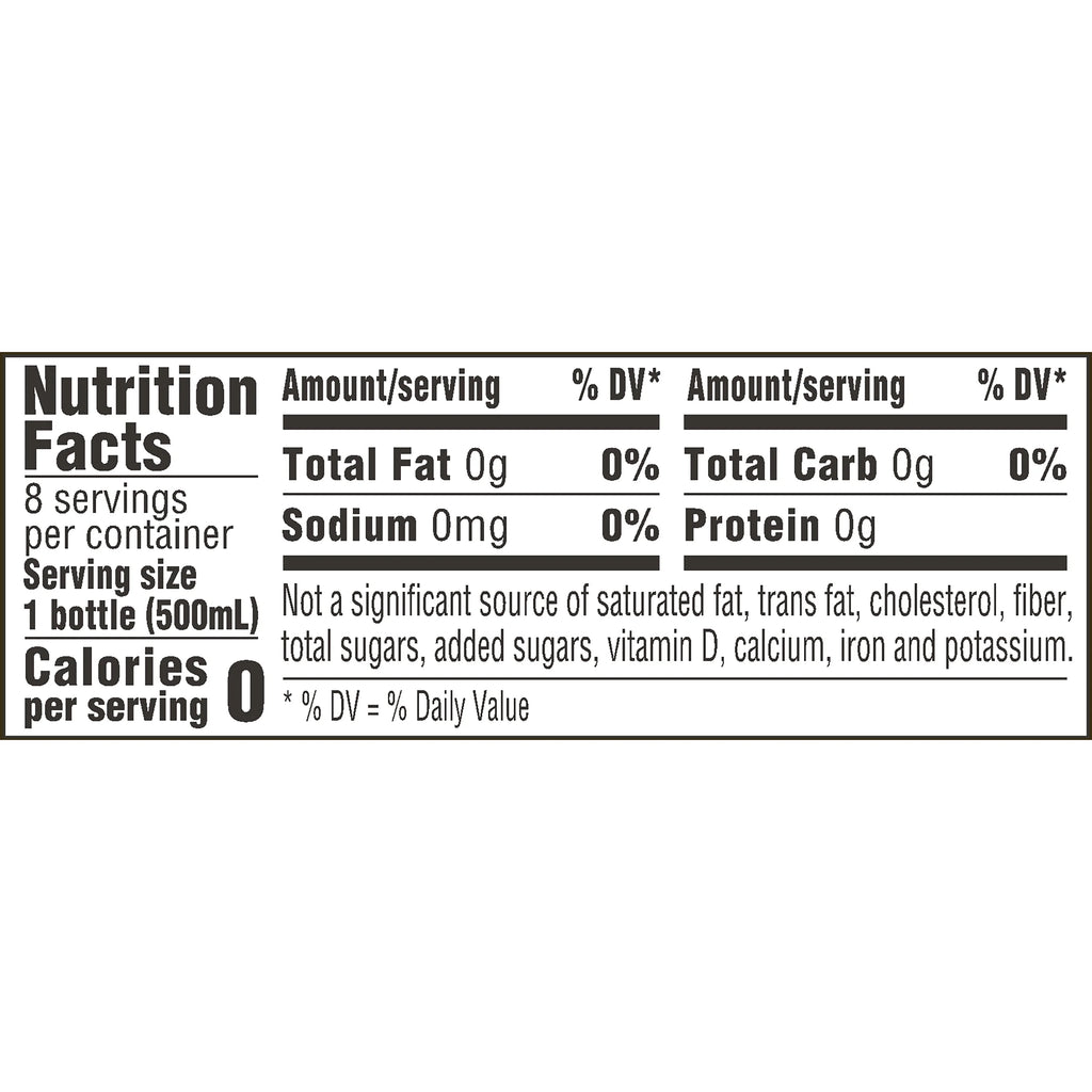 Lemon Sparkling Water, 16.9 oz. Bottles (24 Count) I545