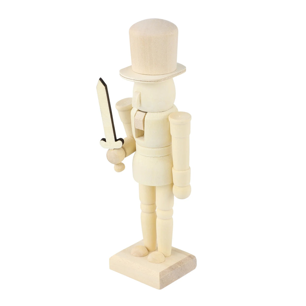 Unfinished Wooden Nutcracker Doll N562