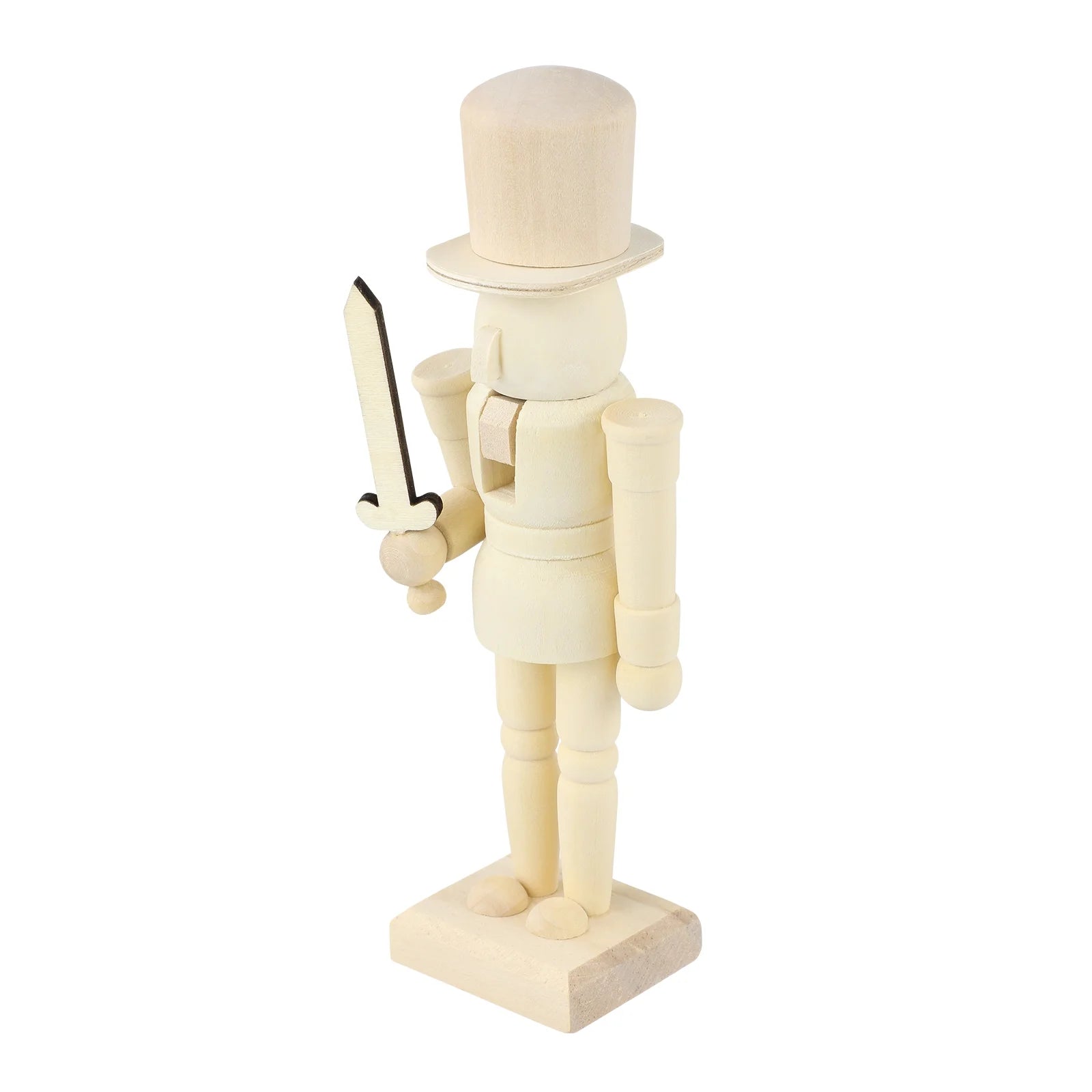 Unfinished Wooden Nutcracker Doll N562