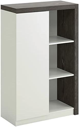 Charcoal Ash Finish Storage Cabinet C248