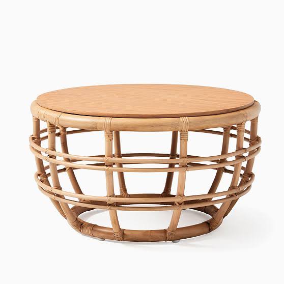 Natural Rattan Round Coffee Table M678784