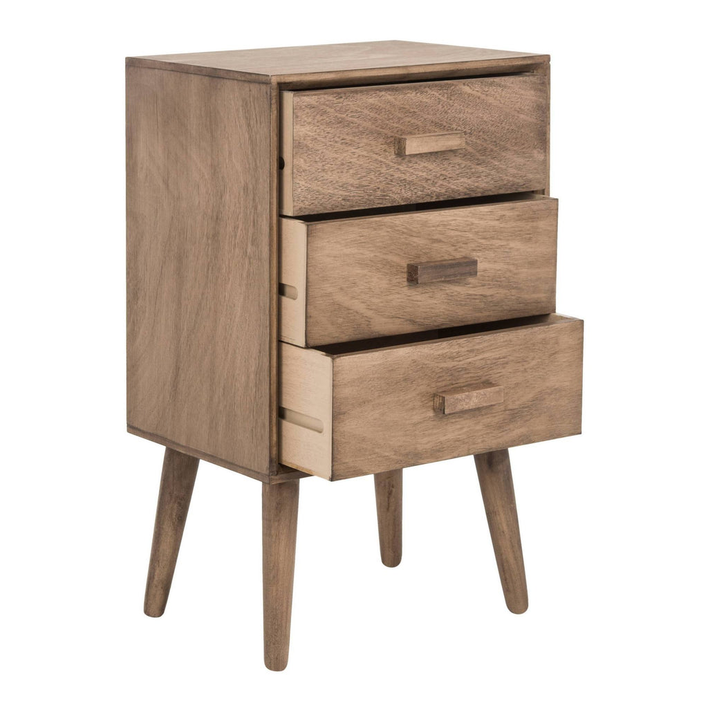 3 Drawer Brown Chest F310