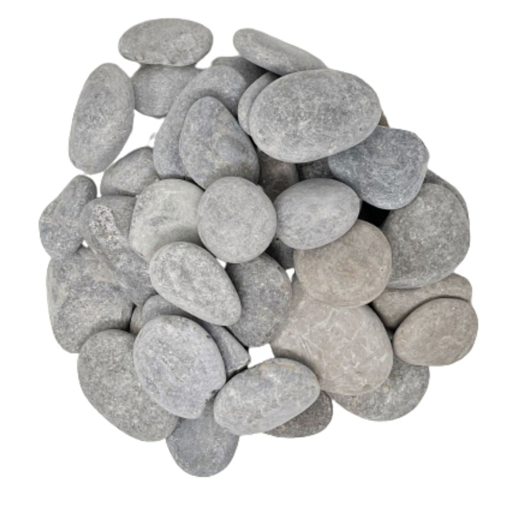 40 River Rocks for Painting, Flat and Smooth, 2-4 Inches T89393
