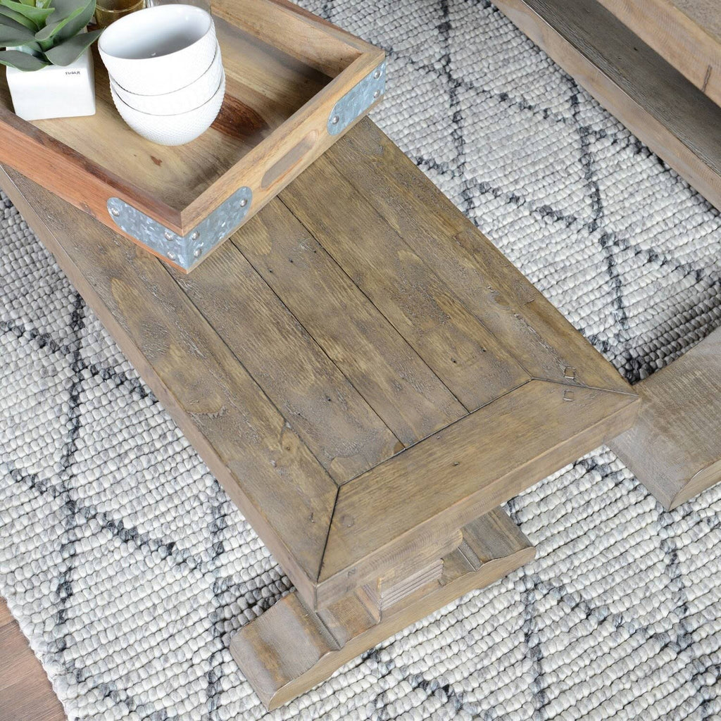 Reclaimed Pine 83 inch Bench S43511