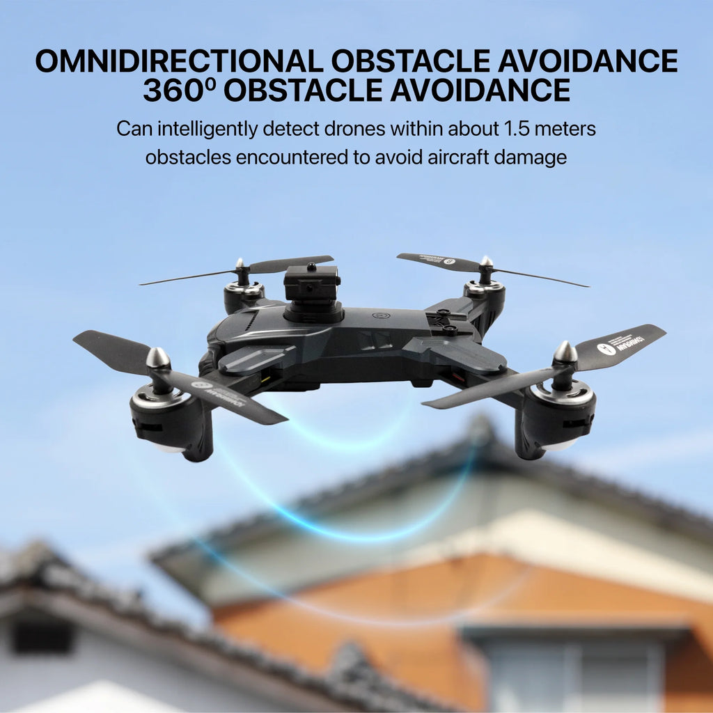 4k Drone with Camera, Brushless Motors, 2 Batteries, below 249 Grams, Black T874465