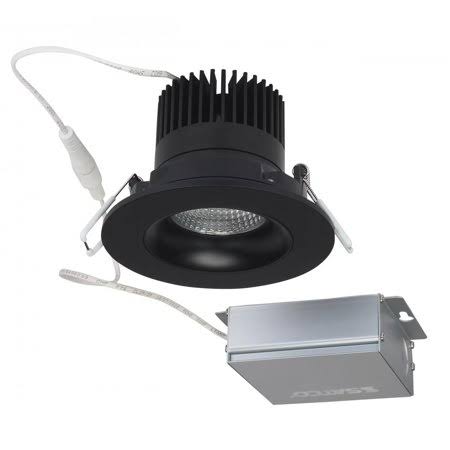 12 Watt LED Direct Wire Downlight Gimbaled 3.5 inch 3000K 120 Volt White K176652