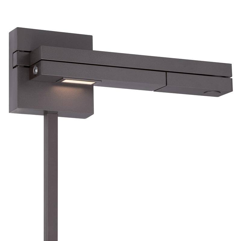 Left Titanium Flip LED Swing Arm O5626