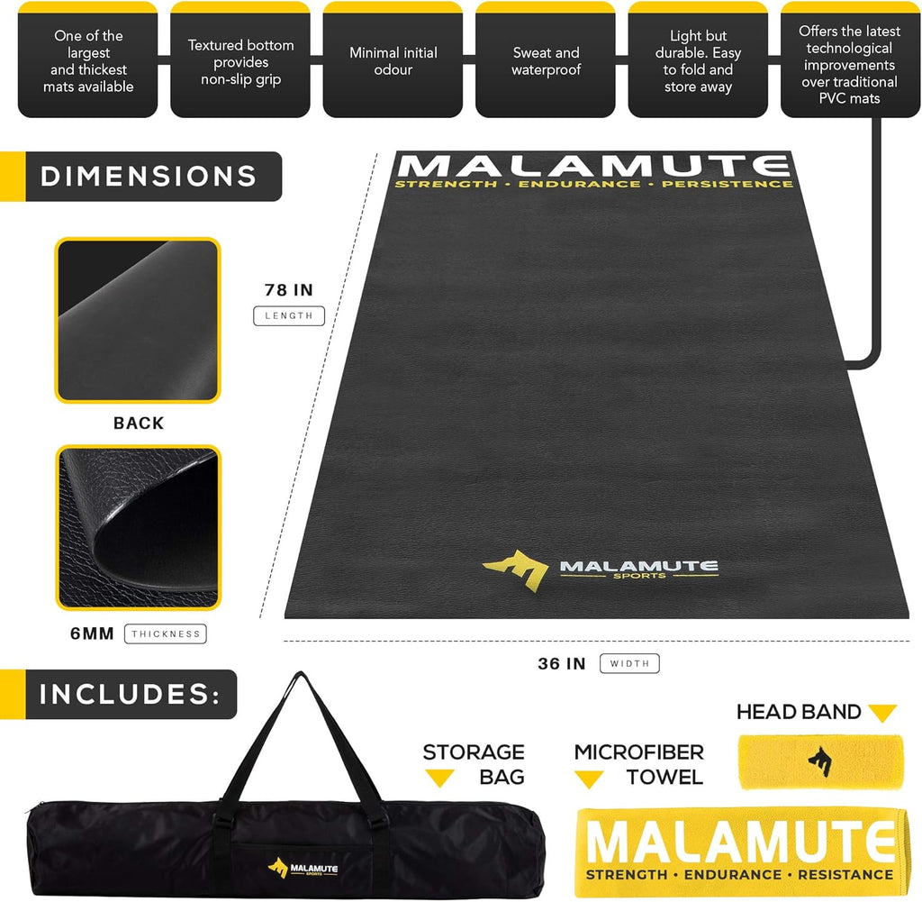 Indoor Bike Mat, Pack of 2 R424