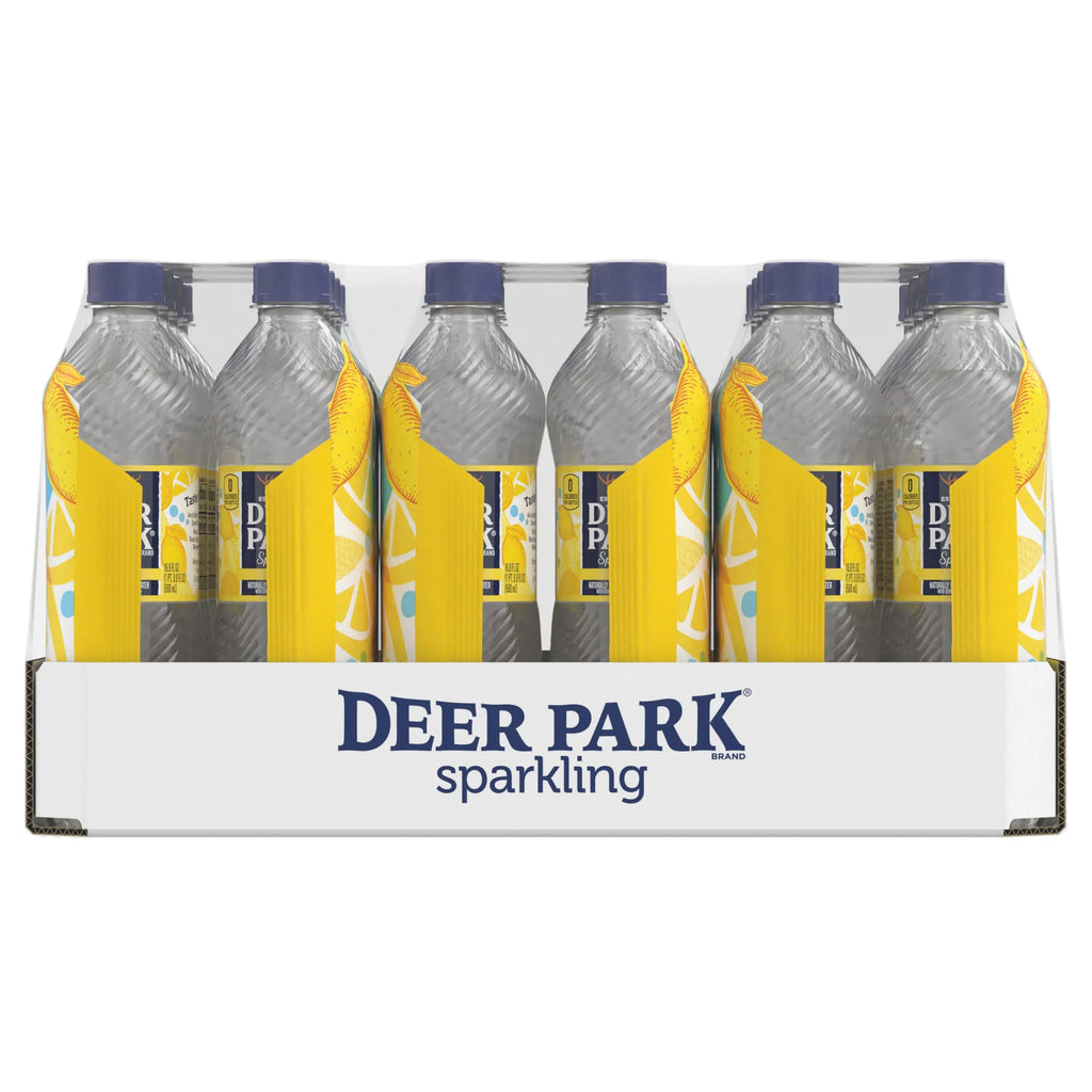 Lemon Sparkling Water, 16.9 oz. Bottles (24 Count) I545