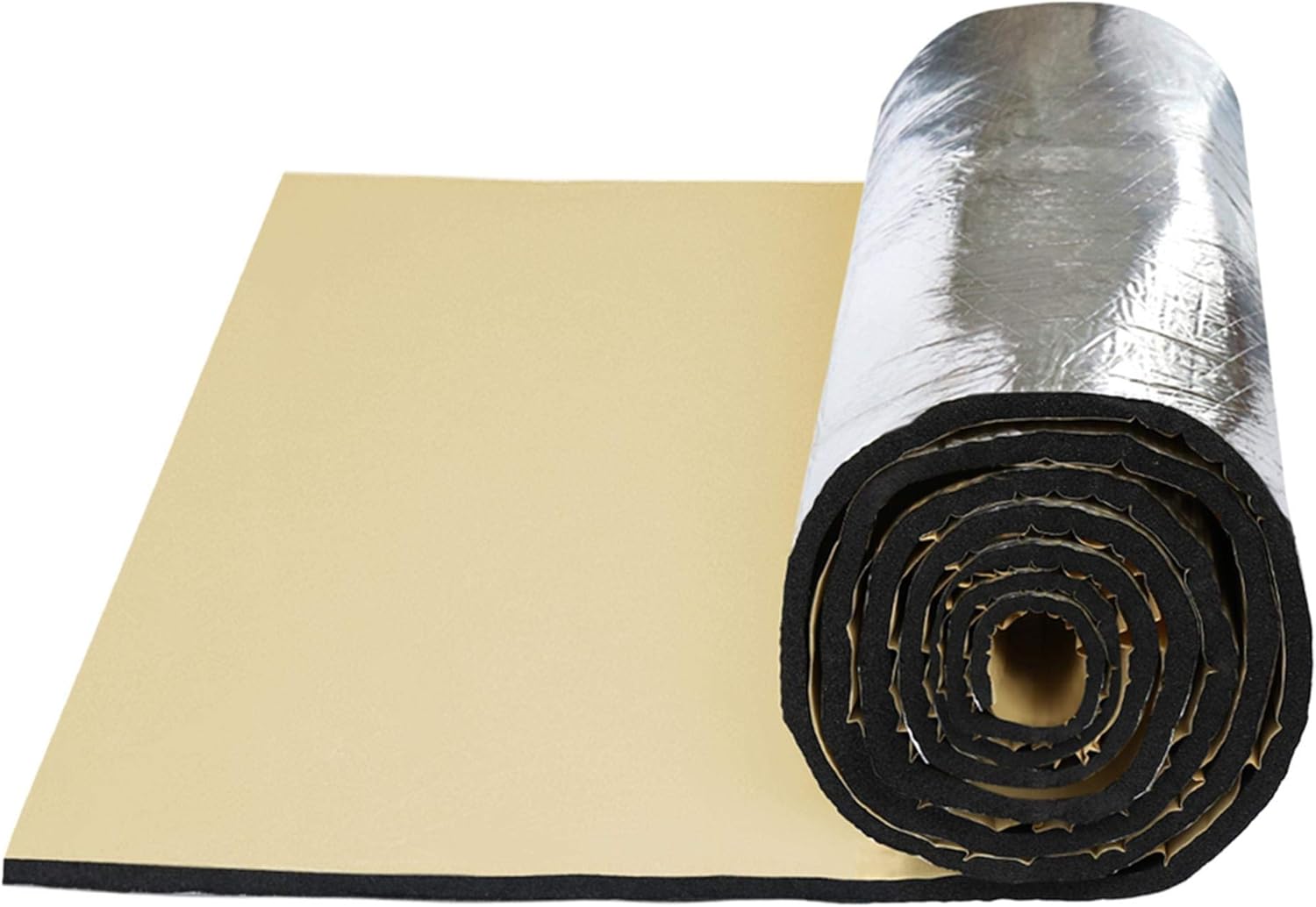 10.76sqft Heat Sound Deadener Insulation Mat Pack of 2 G681