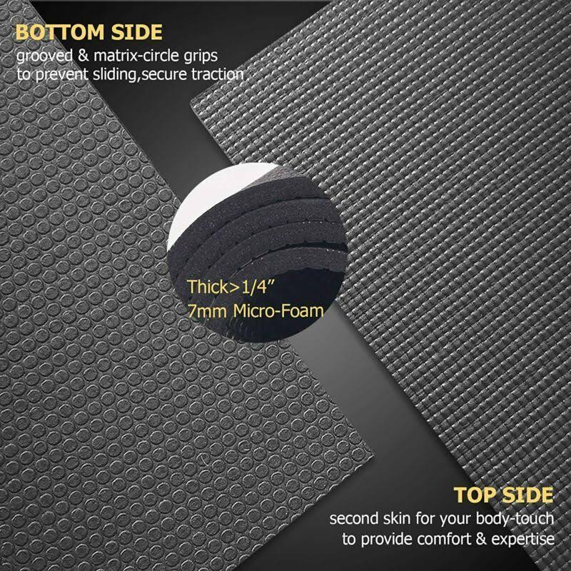 Large Yoga Mat 6&x8&x7mm Extra Thick U6795