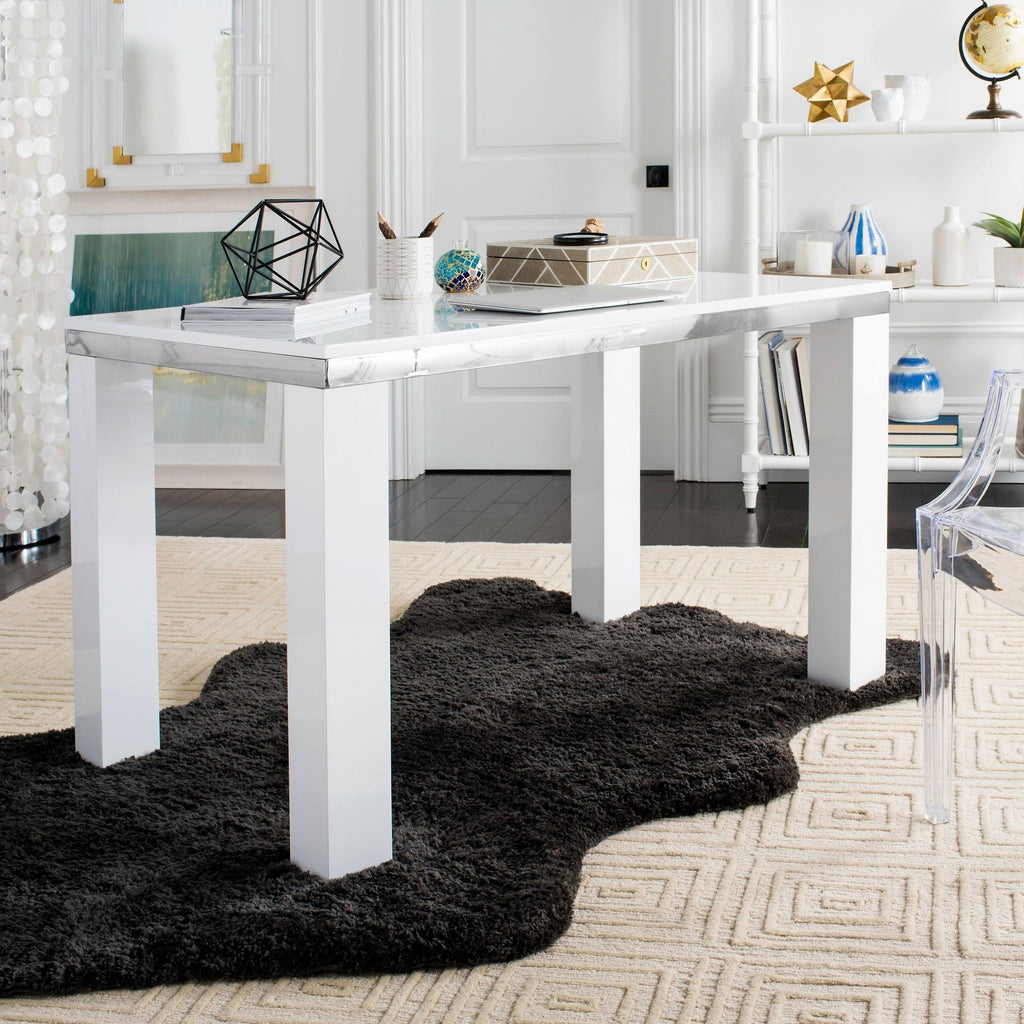 White Lacquer Desk T122835