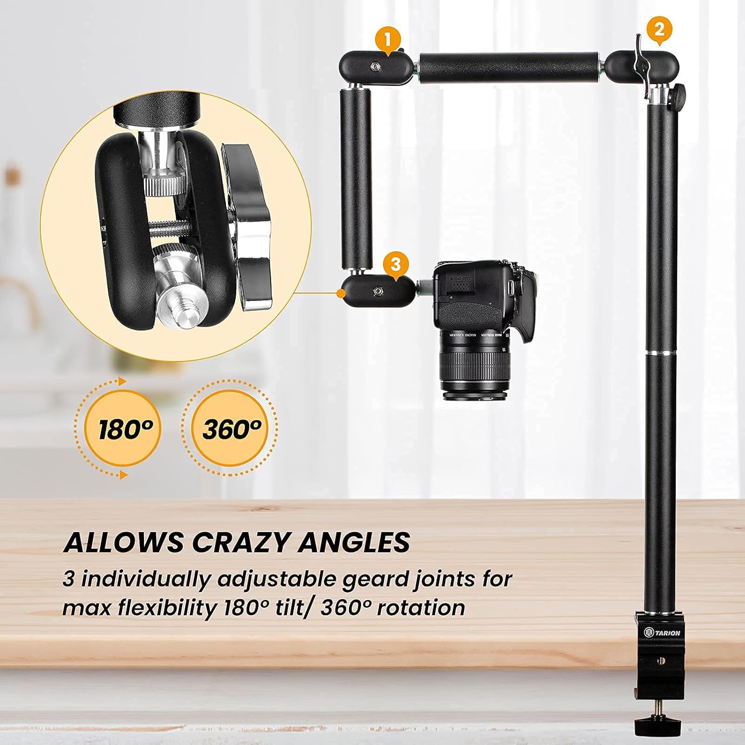 Articulated Desk Camera Mount Stand Z883