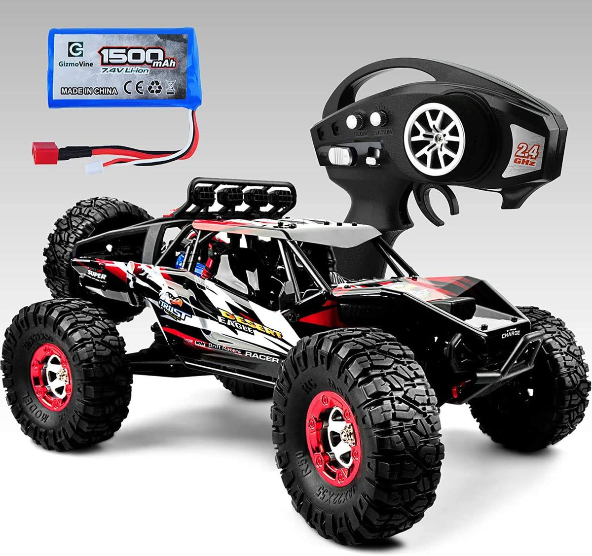 Brushless 4WD RC Car 1:12 Scale 60+KM/H X7165
