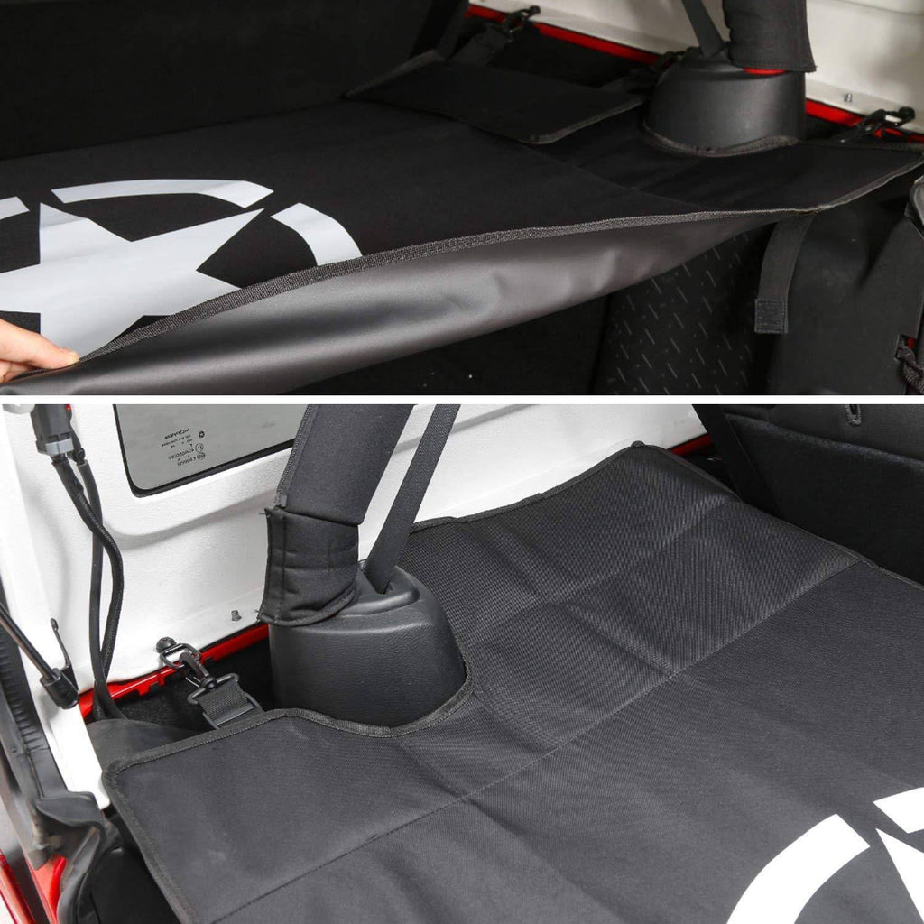 Rear Cargo Rack Cover for Jeep Wrangler JKU C750