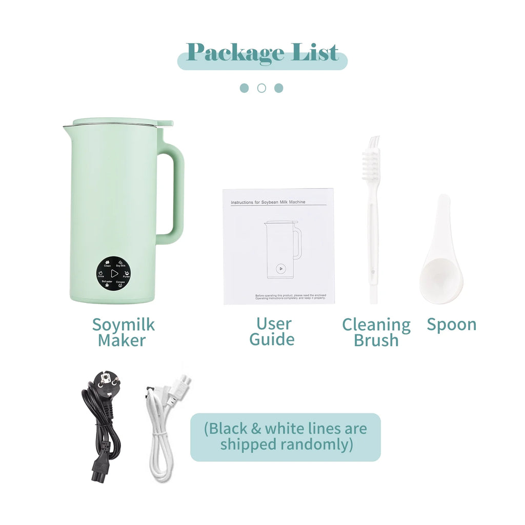350mL Soymilk Maker Juicer Machine with Stainless Steel Blade J56574