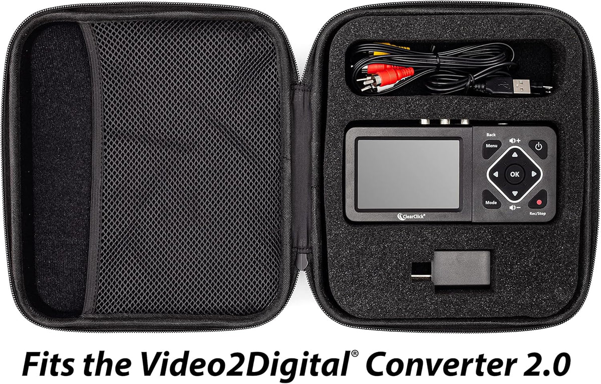 Carrying & Storage Case for Video to Digital Converter 2.0 or HD Video Capture Box Ultimate E562000