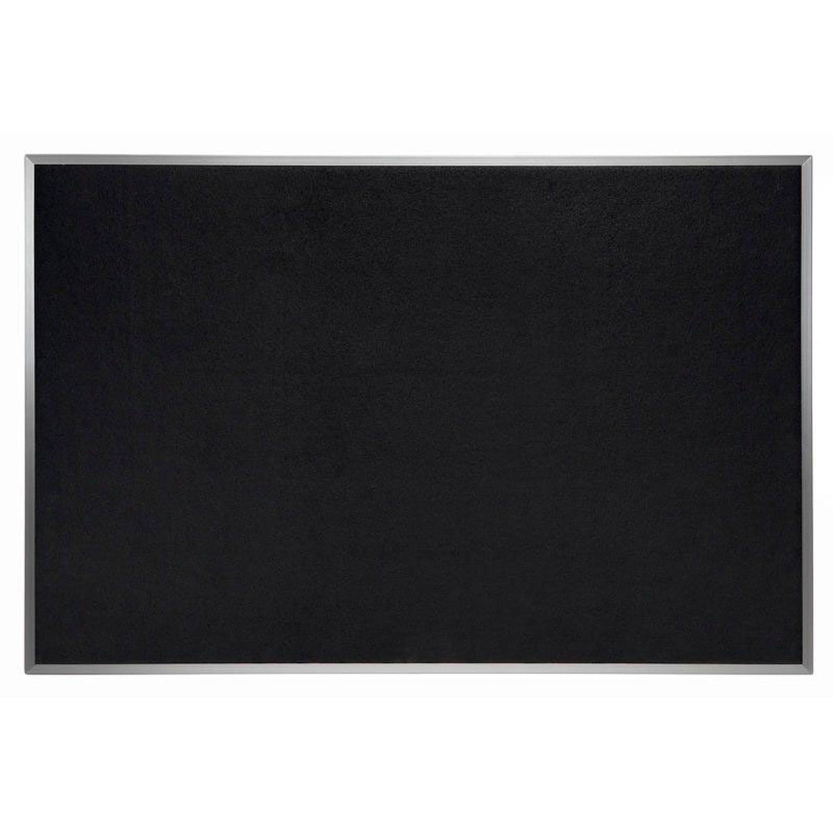 Black Aluminum Frame Recycled Rubber Bulletin Board K228