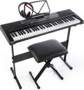 61key Standard Keys Keyboard with USB Music Player, Including Headphone, Stand, Stool & Power Supply Z2829
