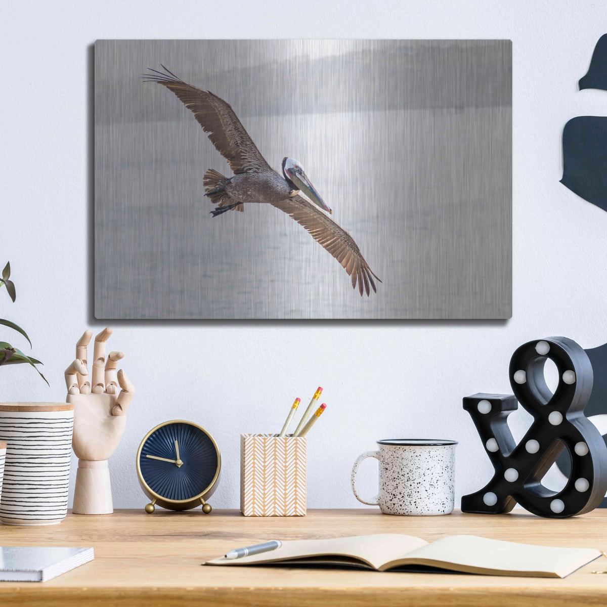 Metal Wall Art, 16"x12" O267