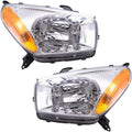 Head Light Assembly Pair with Bulbs Z2612