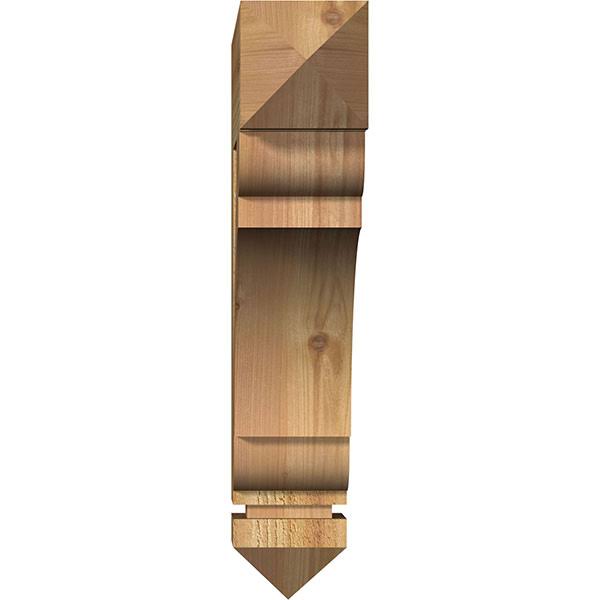 4 inch x 20 inch x 20 inch Western Red Cedar Bracket C623