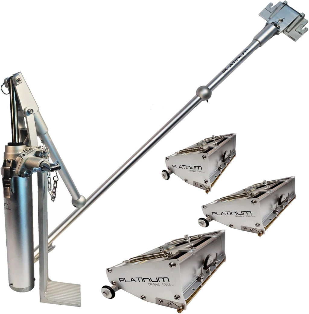 8"/10" & 12" Flat Box Finishing Combo with Handle Compound Pump & Filler R42740