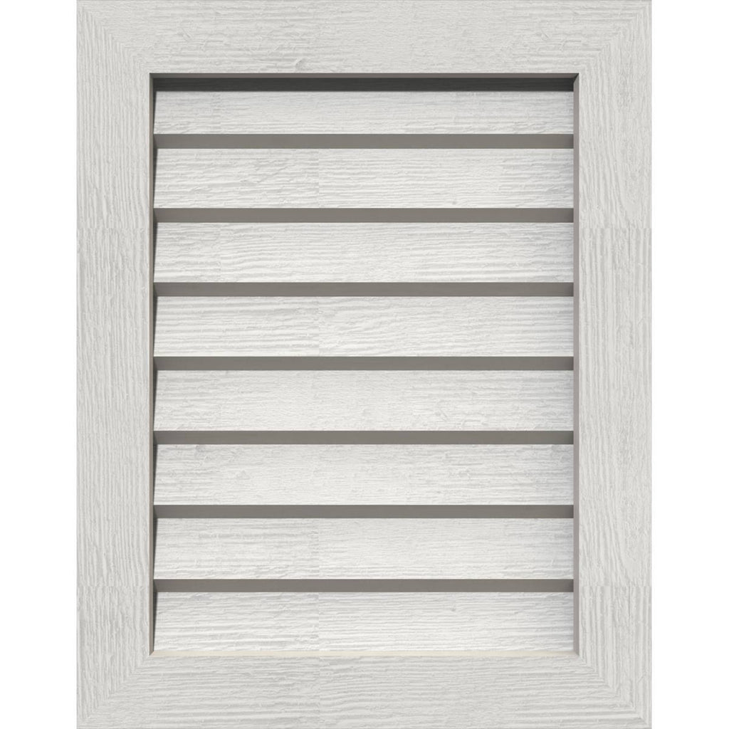 Primed Non-Functional Vertical Gable Vent X616