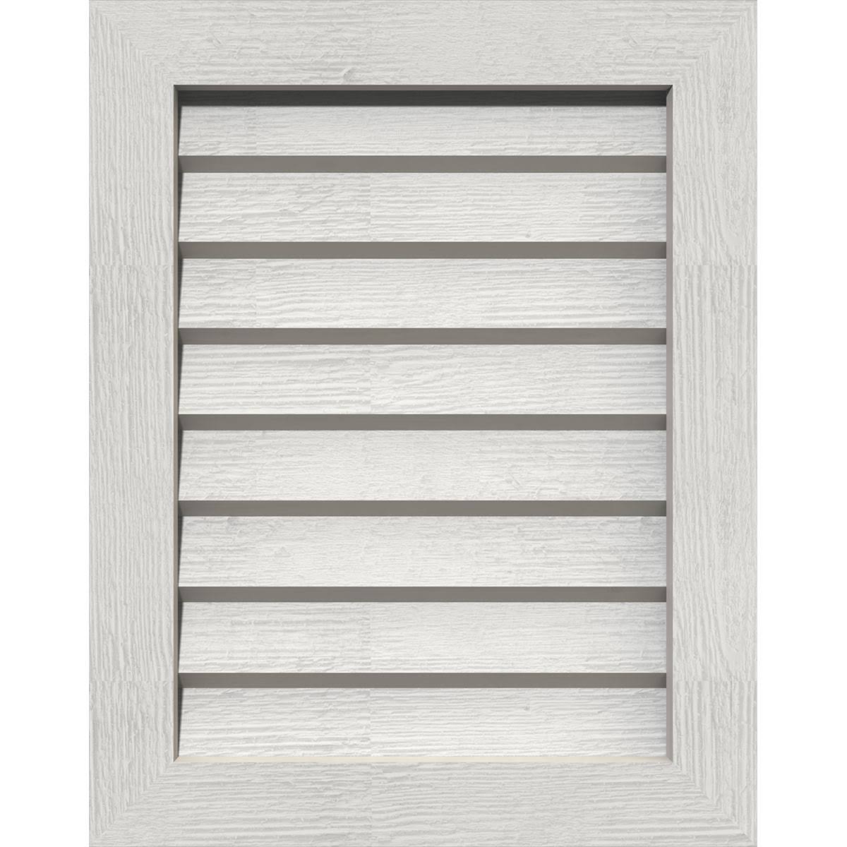 Primed Non-Functional Vertical Gable Vent X616