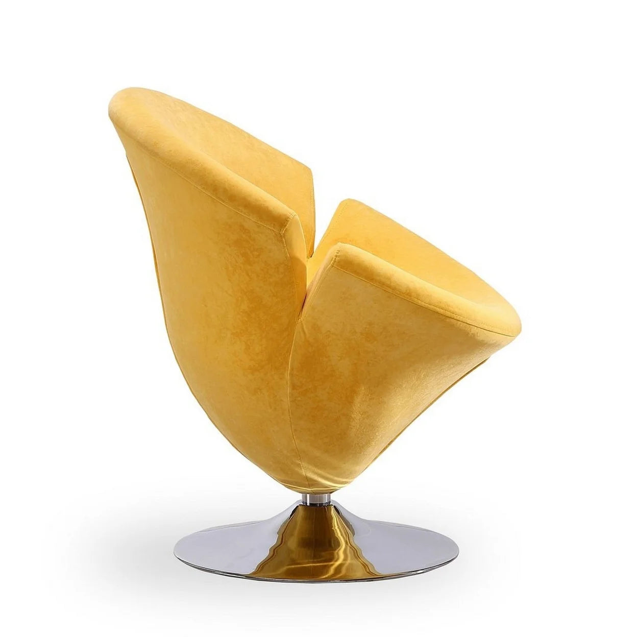 Tulip Velvet Swivel Accent Chair F56194