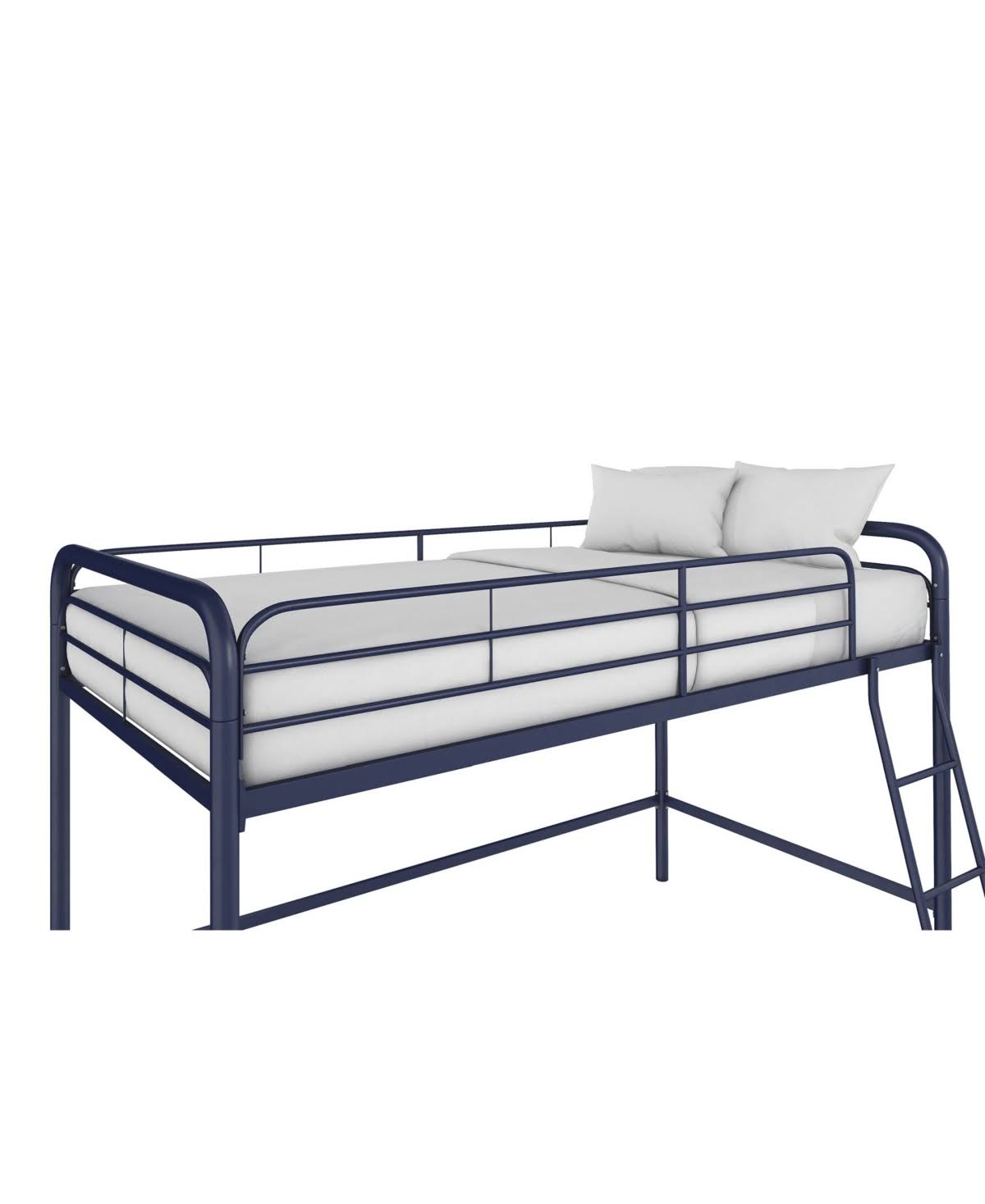 Navy Metal Loft Bed P587008