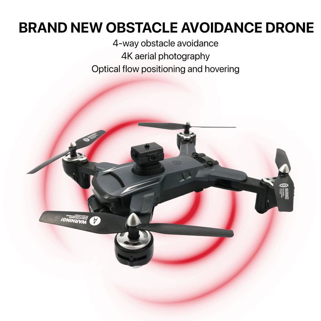 4k Drone with Camera, Brushless Motors, 2 Batteries, below 249 Grams, Black T874465