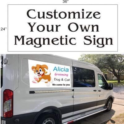2 Pack Magnetic Sign 24in x 36in J2374
