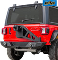 Rear Bumper with Spare Tire Carrier Swing Away W17741
