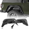 2Pcs Black Steel Rear Inner Fender Liners N355