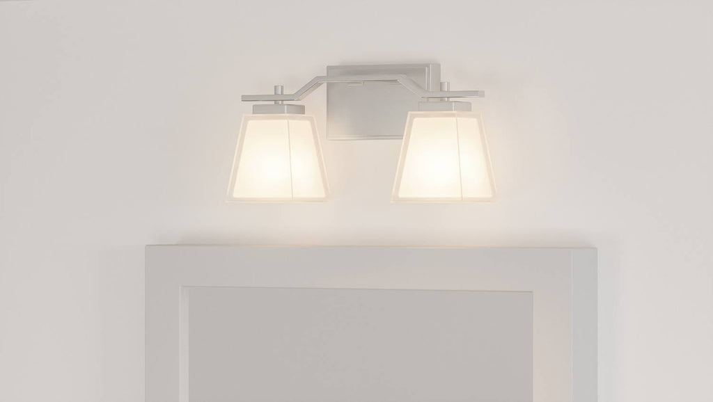 Brushed Nickel Bath Light P82344