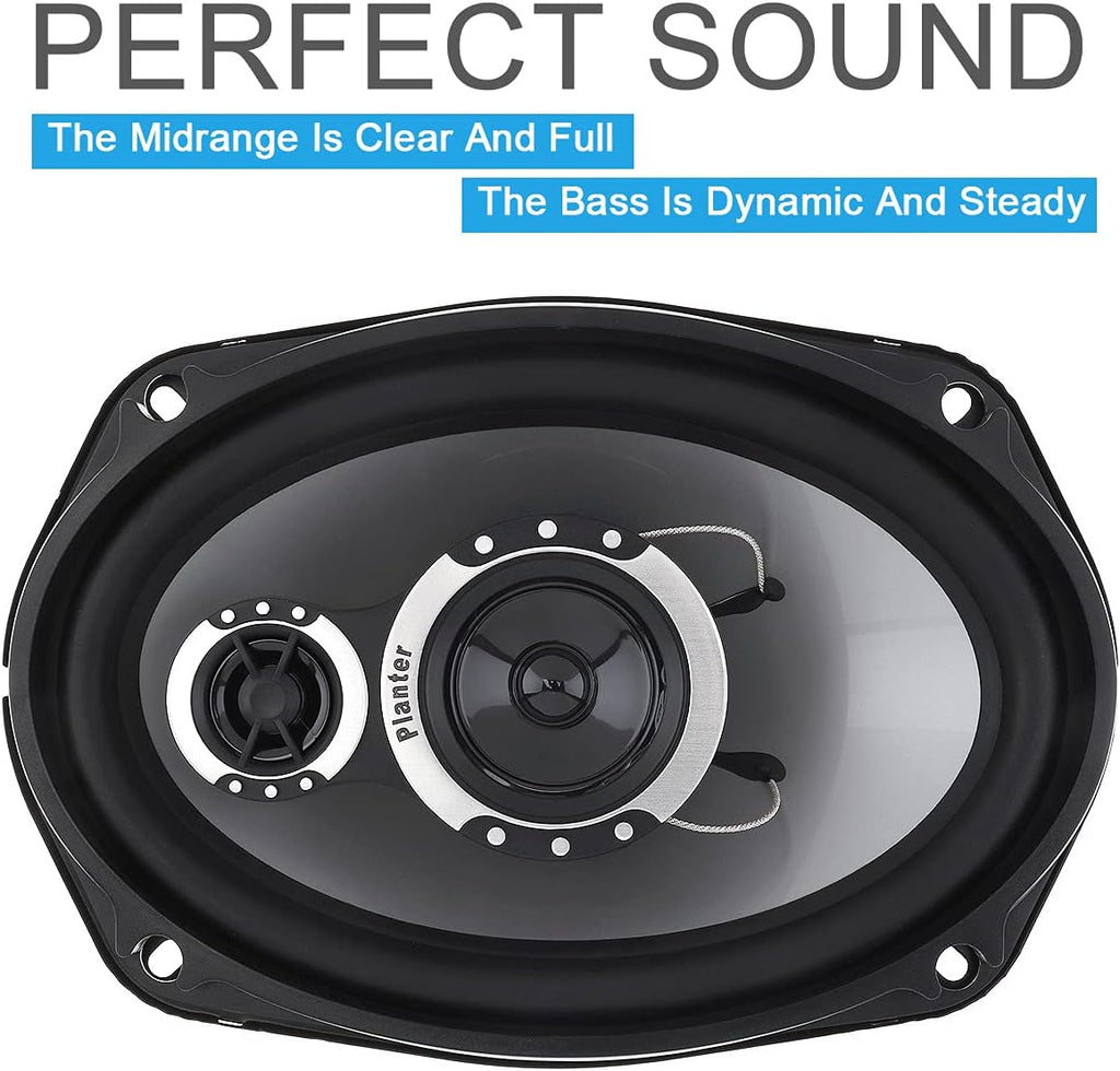 6x9 Inch 2 Way 1000w Car Stereo Speakers Pair W832