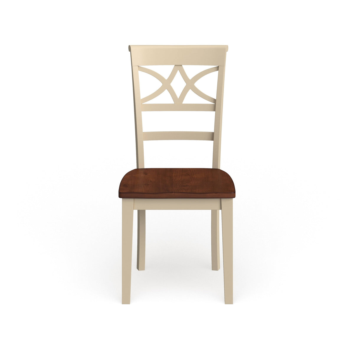 Cream Dining Chair Set of 2 V4438