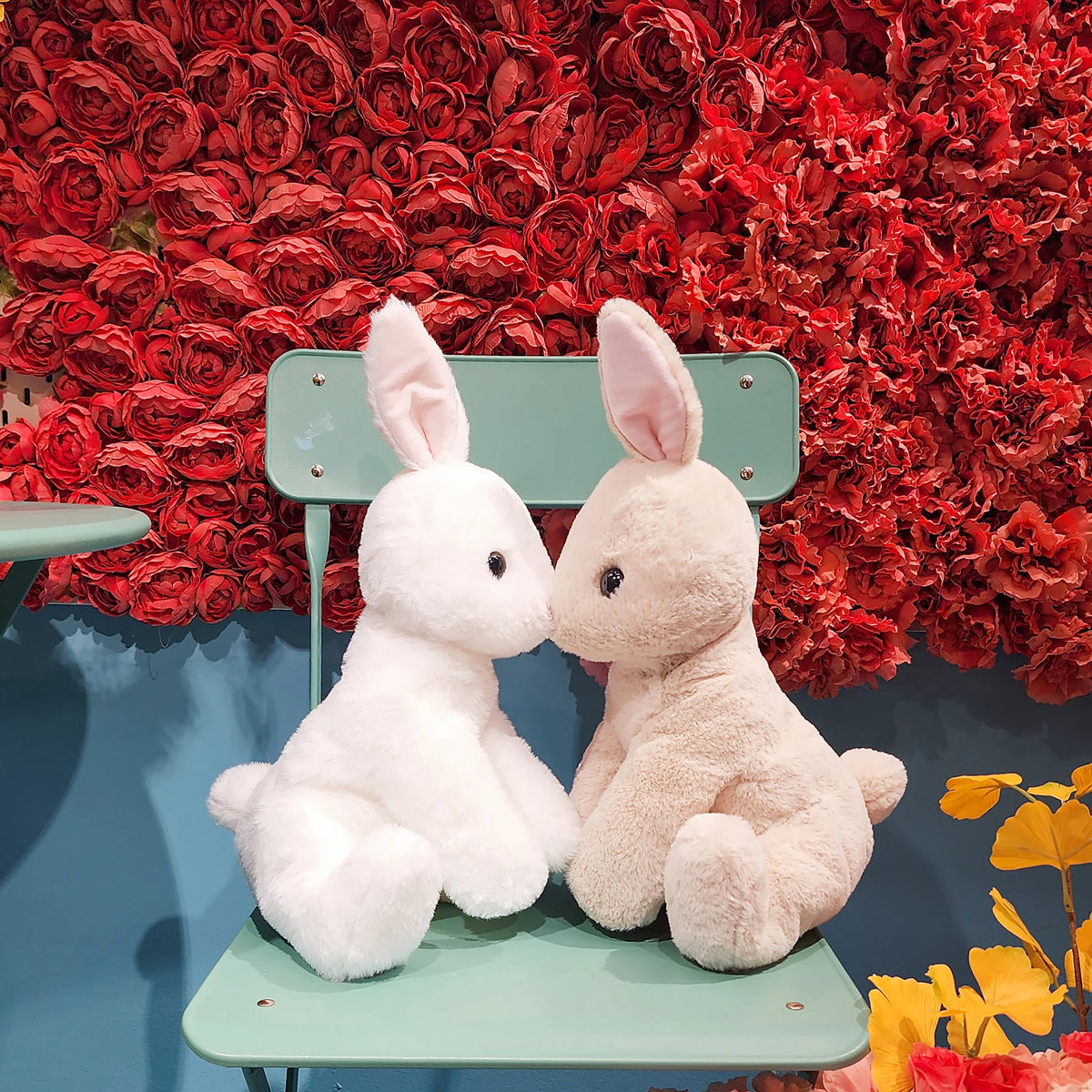 Beige Soft Rabbit Plush Toy, 17.3 inches P990285