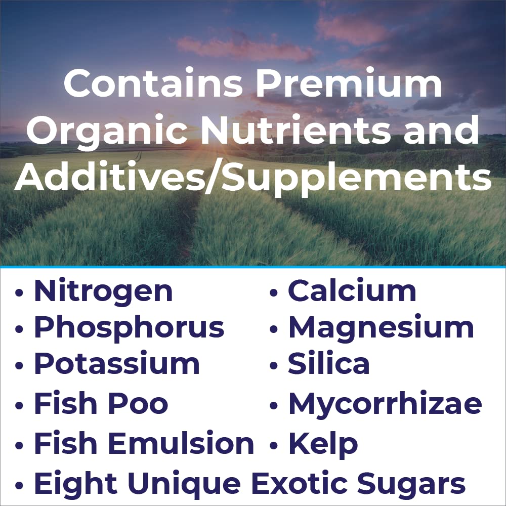 Organic Plant Nutrients with Cal/Mag, Silica, Mycorrhizae, and Microbes O747