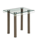 Glass Top End Table R1779