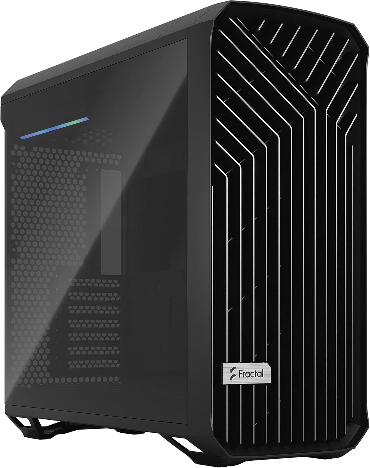 Gray Mid Tower Computer Case P2771