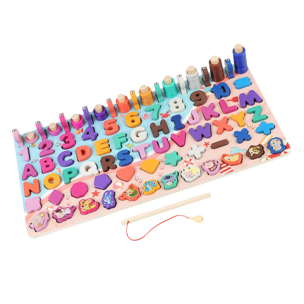 Wooden Magnetic Fishing Toy Game G33593