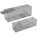 Value Pack of 2 Catch and Release Live Animal Traps, 1 Large and 1 Small A3477