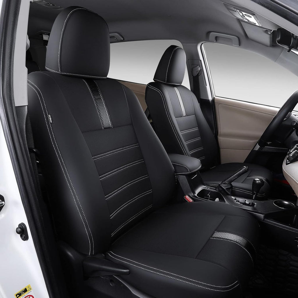 Black PU Leather Seat Covers for 2013-2018 RAV4 L520