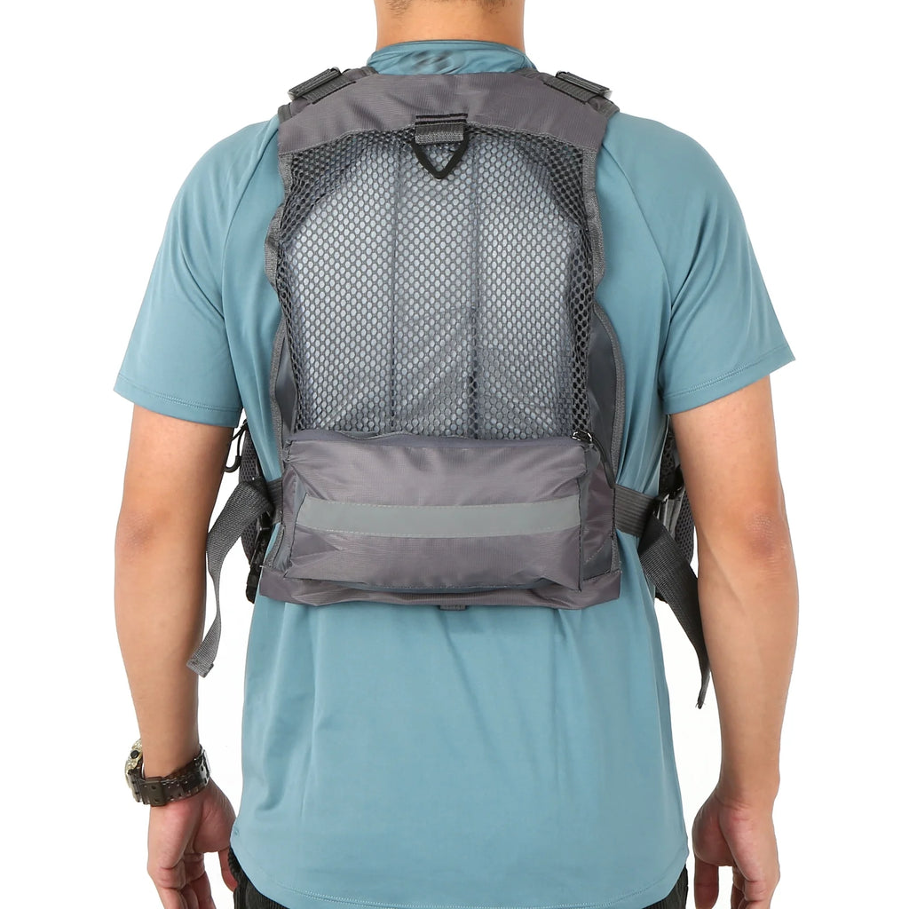 Utility Vest with Detachable Flotation Device D633