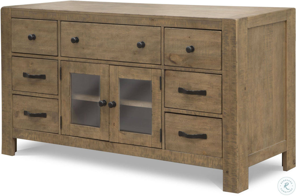 Weathered Toffee Console K79881