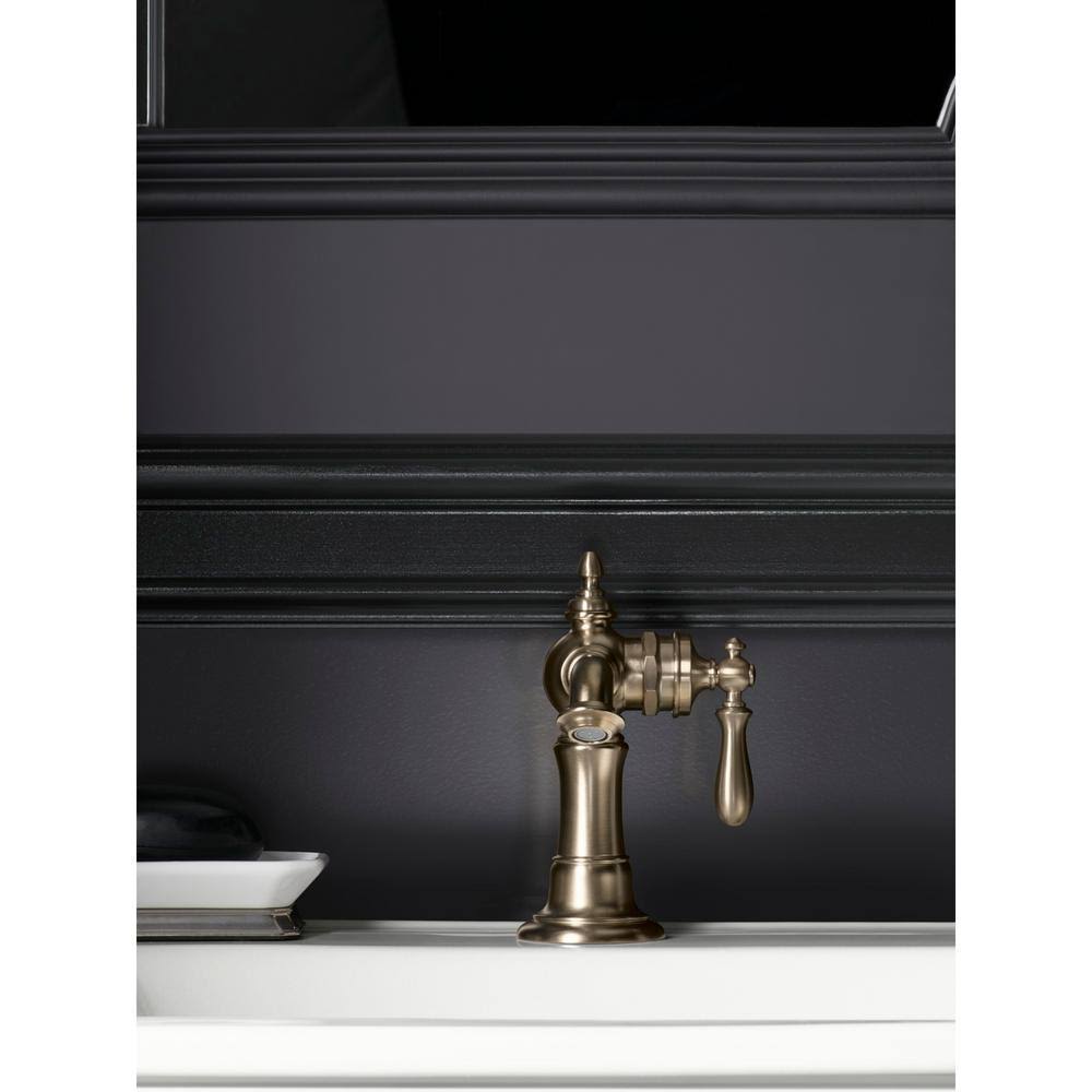 Vibrant Brushed Bronze Bathroom Sink Faucet B273