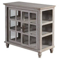 2 Door Accent Cabinet Driftwood Gray L87477