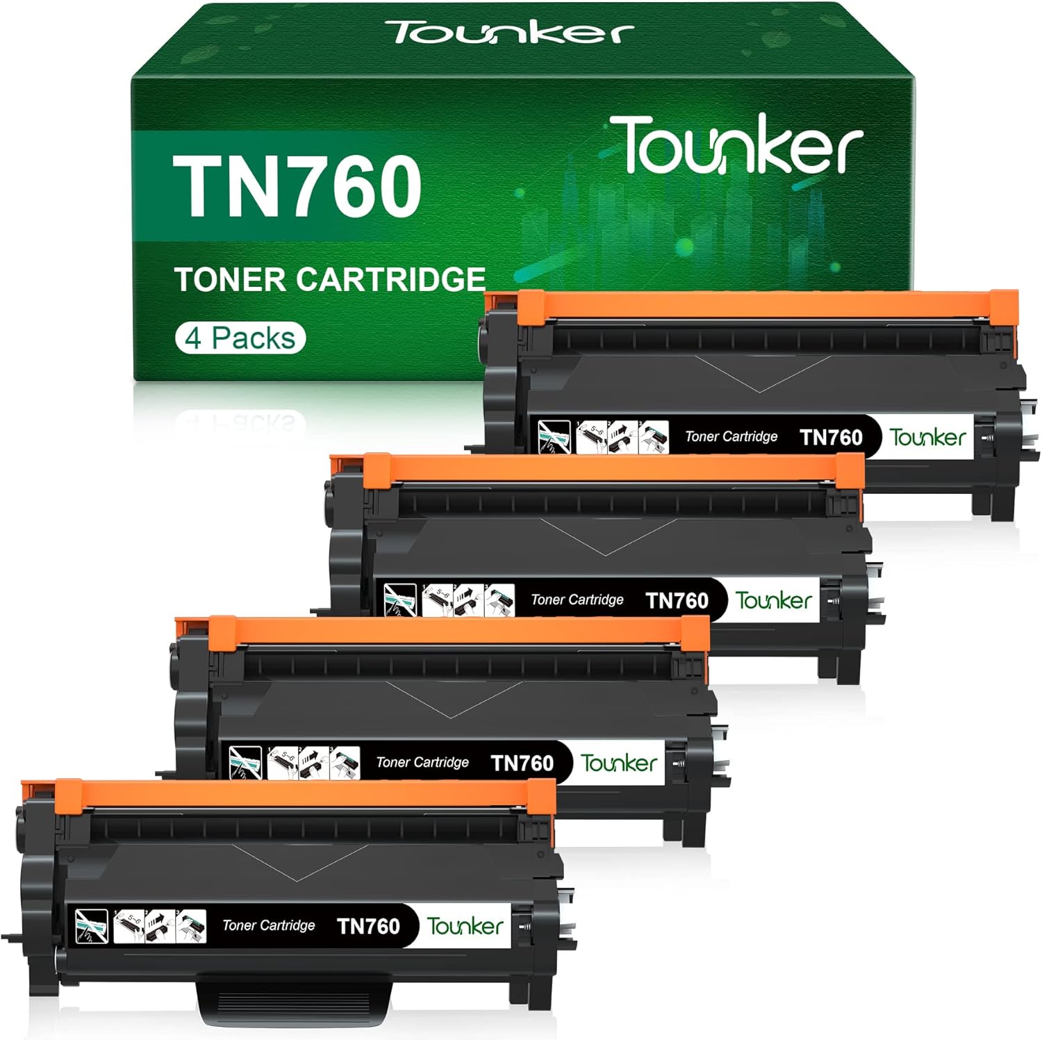 Black 4-Pack Toner Cartridge G9435